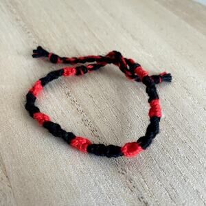Sookie Bracelet, anklet, trendy, comfortable, tie, embroidery thread, woven, gif